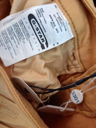 Pantalones G-Star RAW amarillos W29 L 34