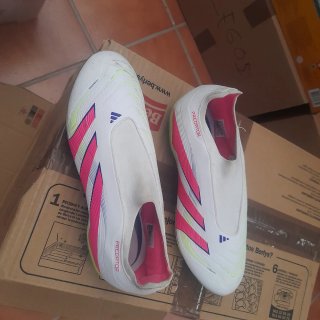 Adidas Predator Botas Fútbol Blancas