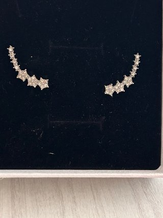 Orecchini Argento 925 Cascata Stelle