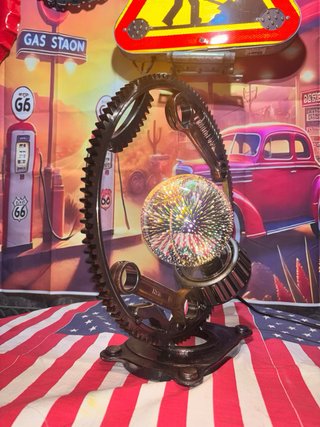 Lampada Design Ingranaggi  steampunk