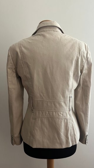 LIST blazer beige con collo rever