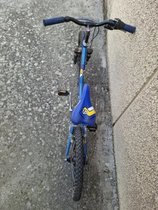 Bicicleta infantil Btwin azul