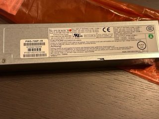 Fuente Supermicro 750W 80 Plus Platinum PWS-706P-1