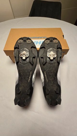 Zapatillas Shimano XC7 Talla 44/10 Blanco