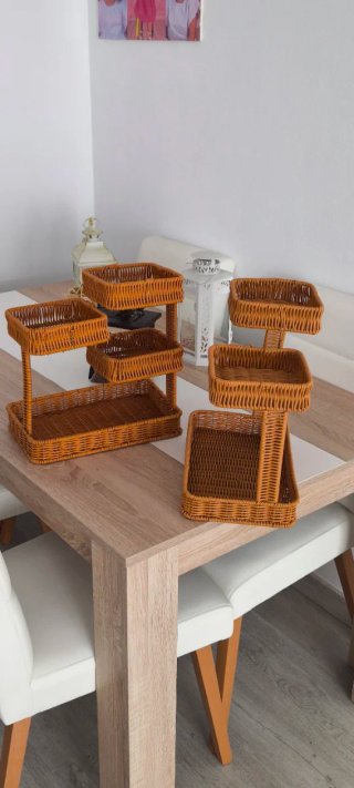Cestas de mimbre multiusos