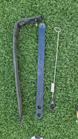 Arnés de Mushing Azul + 3 antenas + línea de tiro
