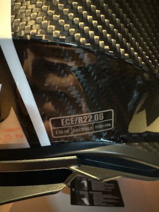 Casco moto S cross Acerbis Carbono