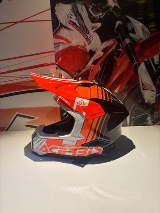 Casco moto S cross Acerbis Carbono