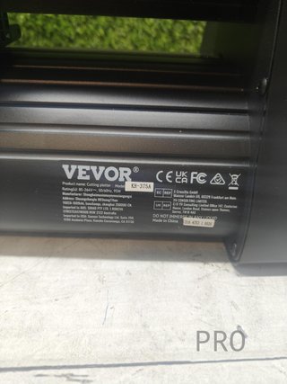 Plotter da taglio per vinile 375 mm con luce guida LED Signmaster VEVOR
