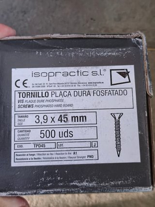 Lote 4 Cajas Tornillos Pladur (2000uds)
