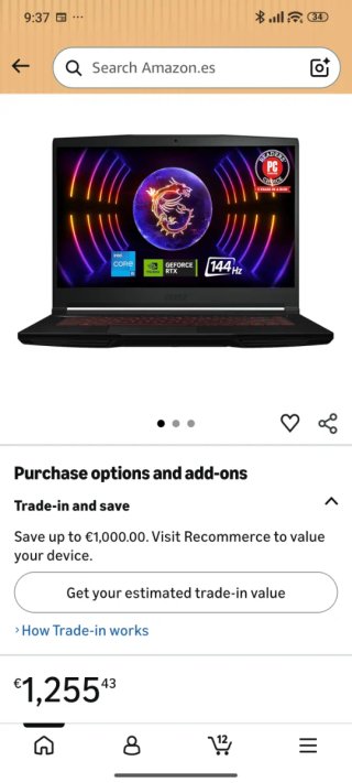 MSI GF63 Thin i5 / RTX 2050