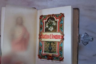 Antico libro di preghiere Benziger Einsiedeln