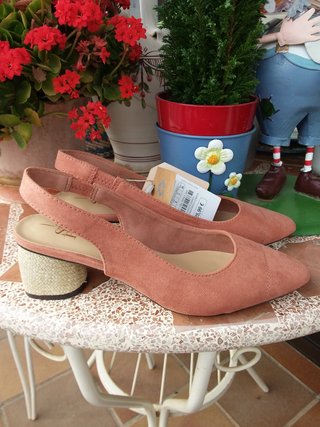 Zapatos Sfera tacón bajo ancho Talla 40