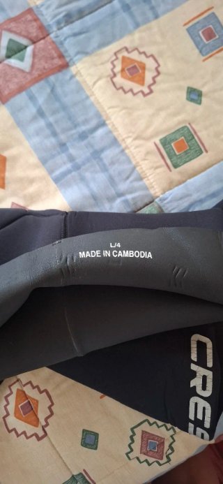 Traje Neopreno de 2 piezas, Cressi 5mm.