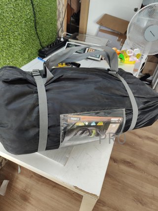 Tenda a tunnel grigio scuro High Peak