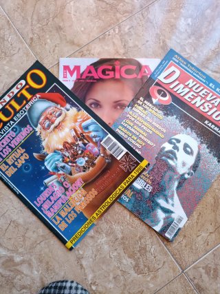 Lote 3 Revistas Esoterismo