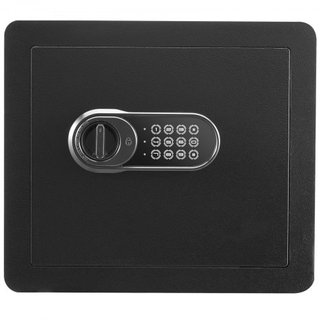 Cassaforte, cassaforte domestica da 33,9 litri, cassaforte di sicurezza in acciaio con tastiera digitale e 2 tasti, cassaforte con borsa ignifuga, protegge contanti, oro, gioielli, documenti...