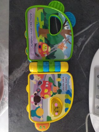 Audio cuento bebé sensorial, español