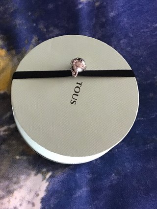Pulsera Tous Ónix Oso Oro