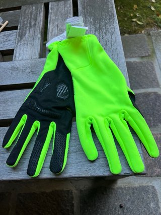 Guanti B-Twin Ciclismo XL Neon