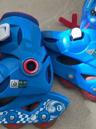Patines ajustables 28-30 Oxelo niño azul