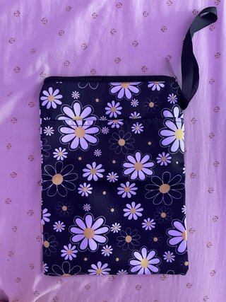 Funda para libros con estampado floral