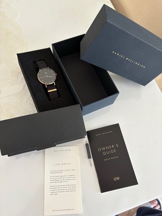 Orologio Daniel Wellington Nero e Oro