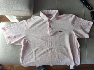 Polo Lacoste Rosa Talla L