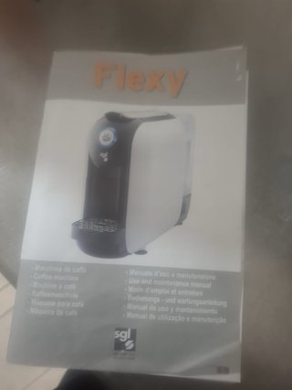 Cafetera SGL Flexy Cápsulas Nueva