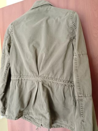 Chaqueta militar verde mujer
