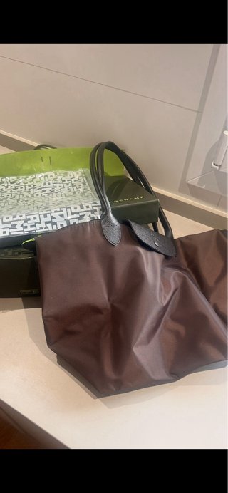Bolso Longchamp Marrón