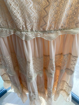 Vestido Poete Beige Talla S