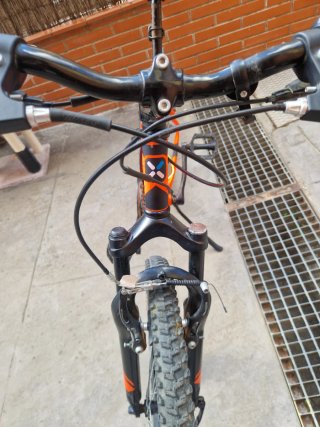 Bicicleta Montaña Infantil Btwin Naranja