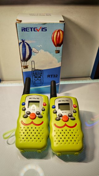 Walkie Talkies Retevis RT32 Niños Verde