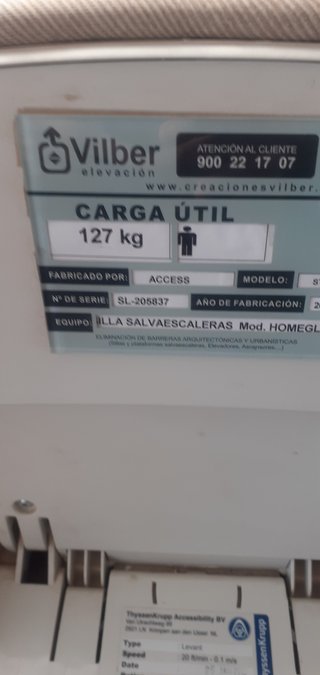 Silla salvaescaleras Vilber EN RONDA