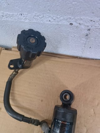 BMW R1200RT amortiguador trasero muelle botella