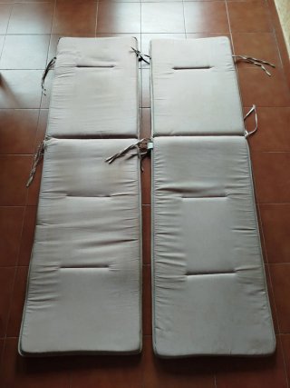 Colchonetas de tumbona (2 unidades)