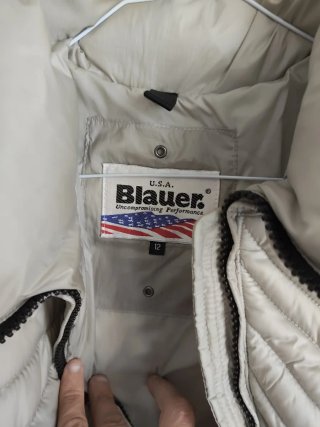 Blauer Giubbotto Beige Taglia 12 Anni / XS