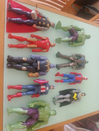Pack Figuras Marvel Tamaño grande