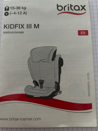 Silla Coche Britax Römer Kidfix III M