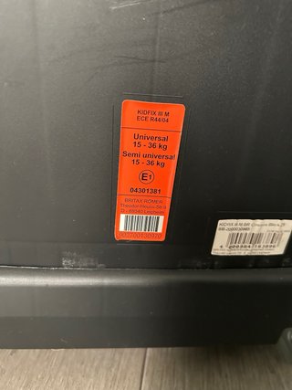 Silla Coche Britax Römer Kidfix III M