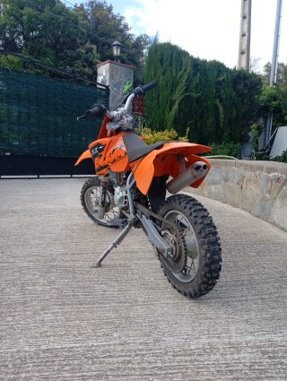 Moto Cross Infantil KTM SX Naranja