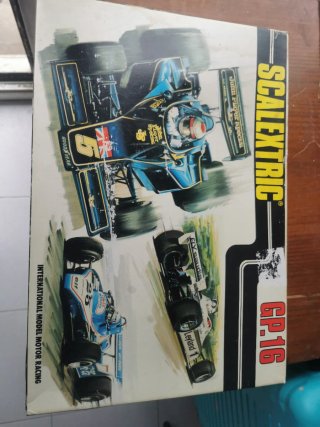 Scalextric GP.16 Coche Slot Años 70 vintage