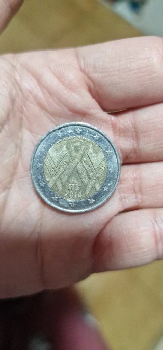 Moneda 2 Euros 2014 RF