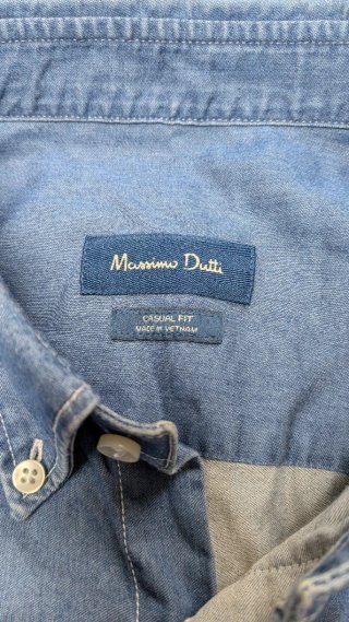 Camisa vaquera Massimo Dutti