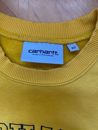 Sudadera Carhartt Work In Progress Amarilla