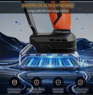 Motosierra Eléctrica Batería Recargable
