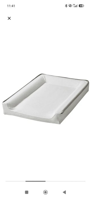 Cambiador bebé Sundvik Ikea blanco