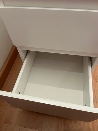 2 Mesitas KULLEN Ikea Blancas