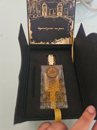 Perfume Jazel The Palace Parfum Negro/Dorado